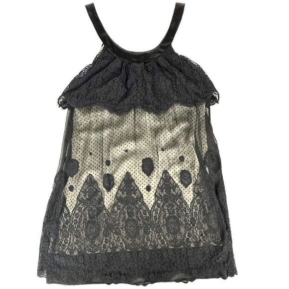 BCBG Maxazria Silk & Lace Cocktail Party Dress Women's Size Small - Picture 3 of 8